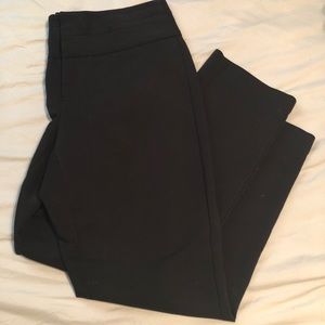 Elle black ankle length dress pants